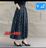 دامن پرفروش کتان طرح سنتی وارداتی