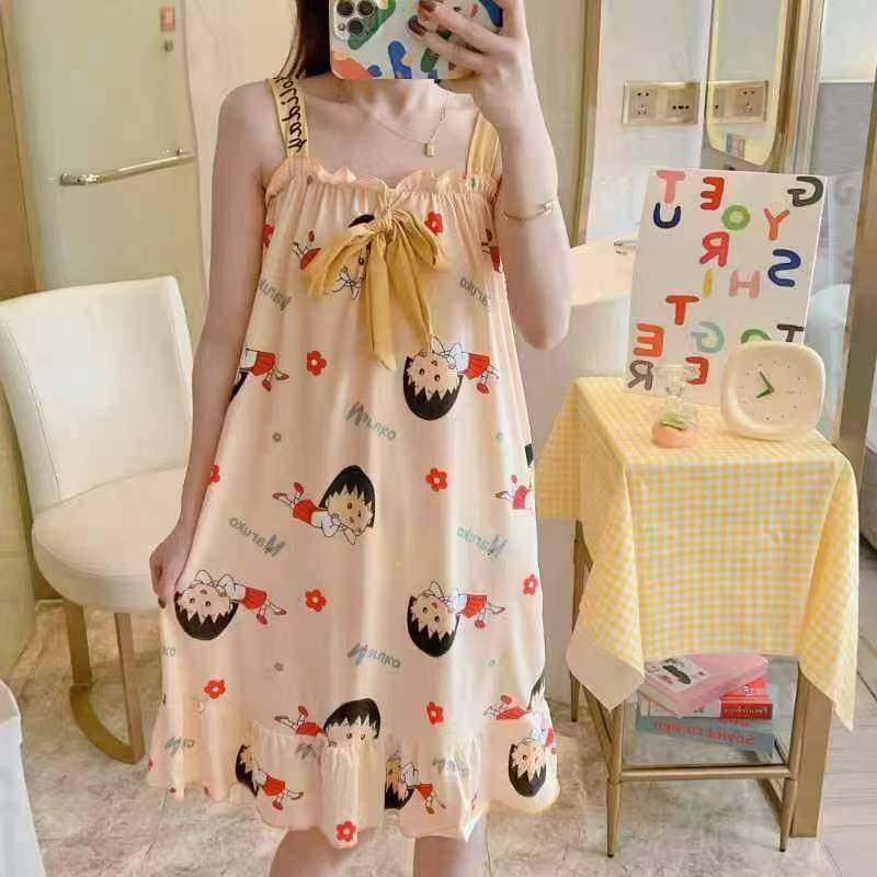 سارافون پنبه ای دخترانه فانتزی