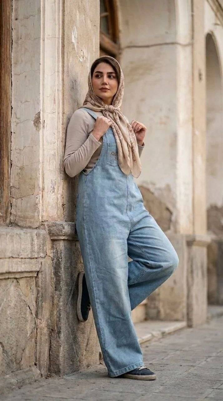 بیلر پیش بندی تک رنگ  دخترانه و زنانه